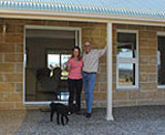Couple choose Paal kit homes for rural tree-change