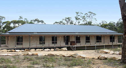 Michael Johnstone shared his first time as an owner builder with Paal kit homes, starting out with a Riverina inspired modular home that would fit perfectly in with the landscape of Kurrajong, NSW.