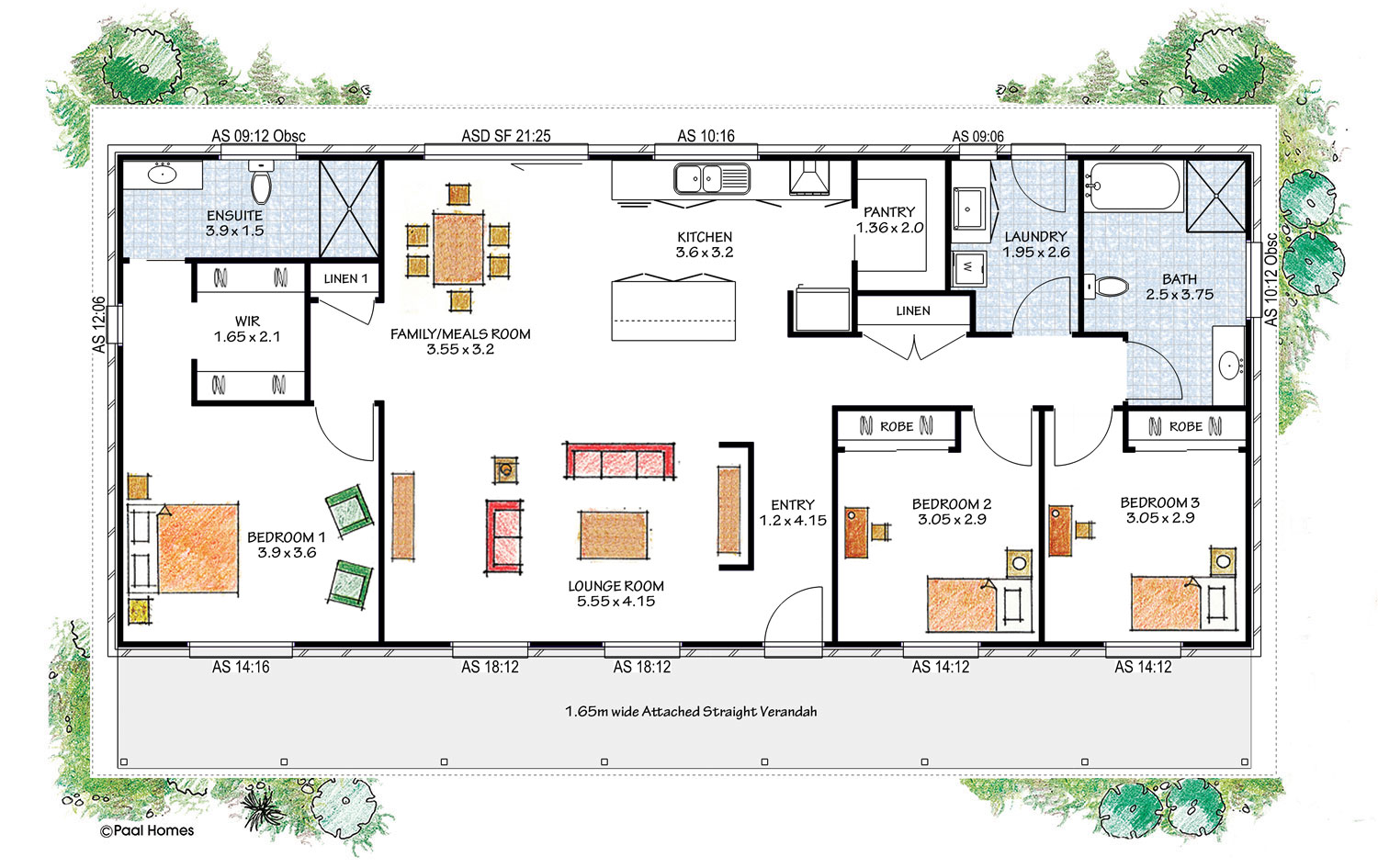 The Berrima 3 floor plan