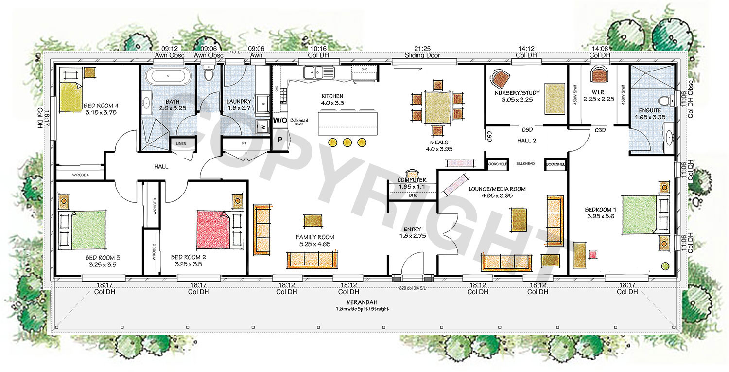 The Elizabeth floor plan