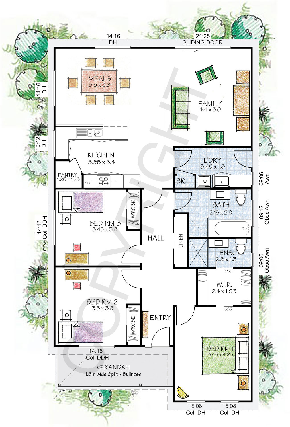 The Fitzroy floor plan