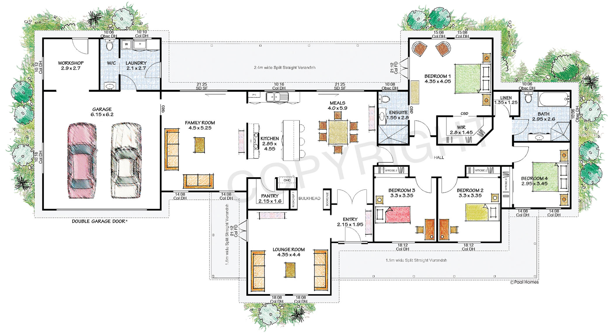 The Murray floor plan