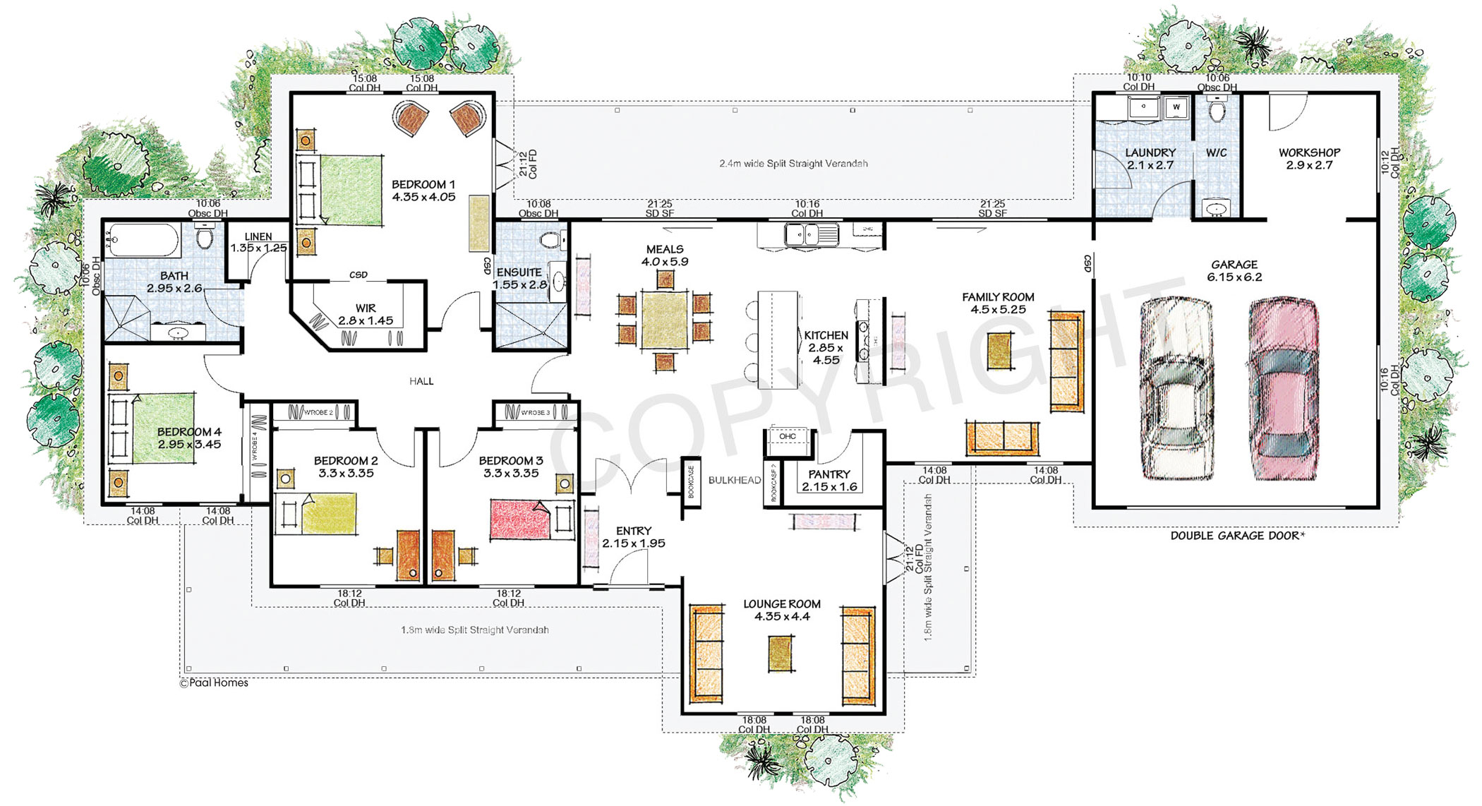 The Murray floor plan