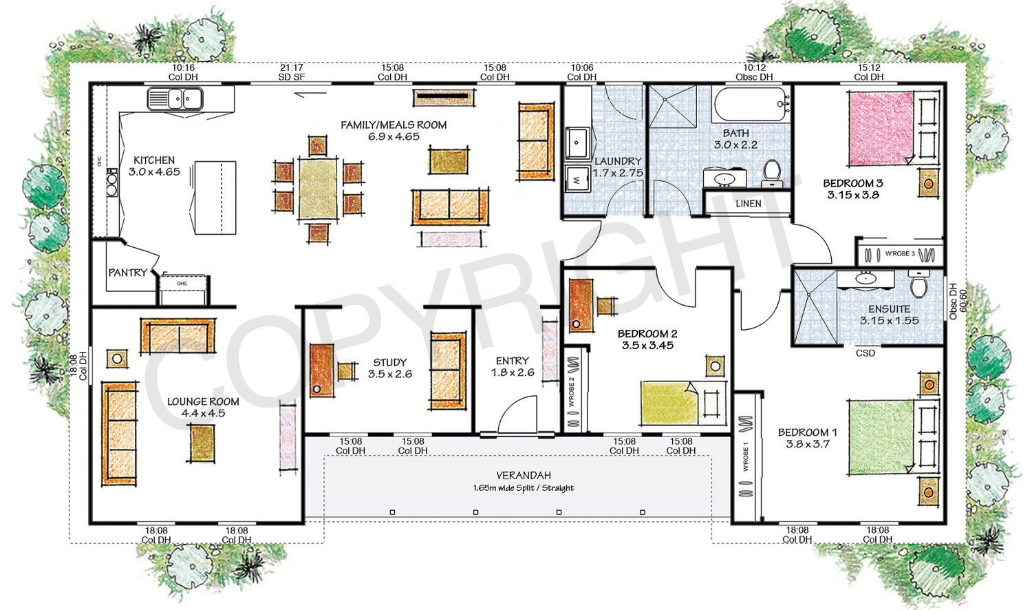 The Patterson floor plan