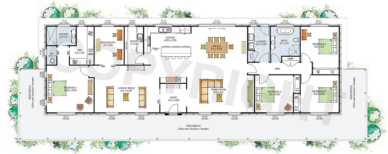 The Riverina floor plan