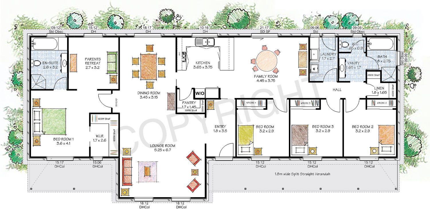 The Robertson floor plan