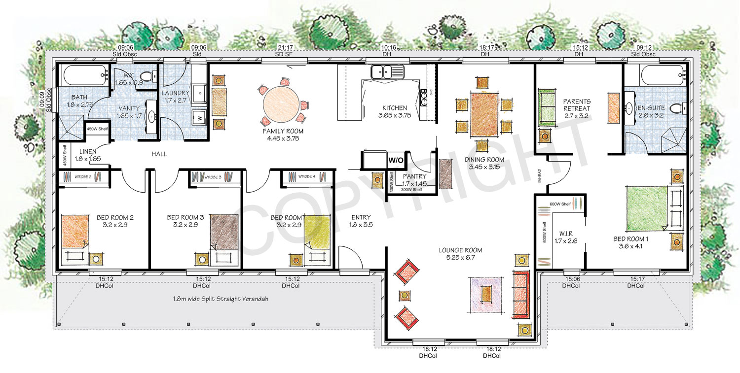The Robertson floor plan