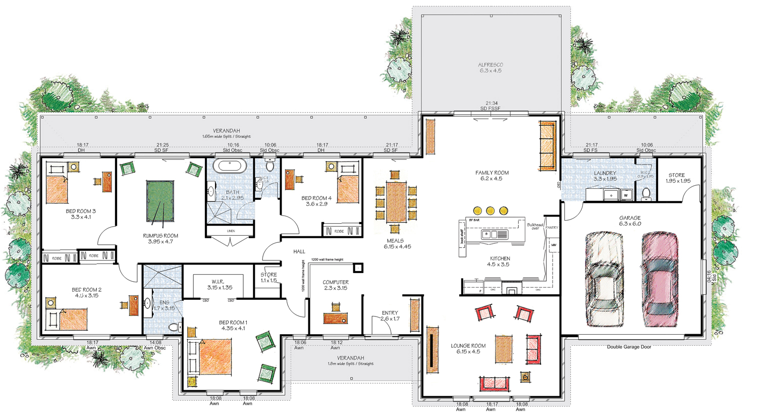 The Stanthorpe floor plan