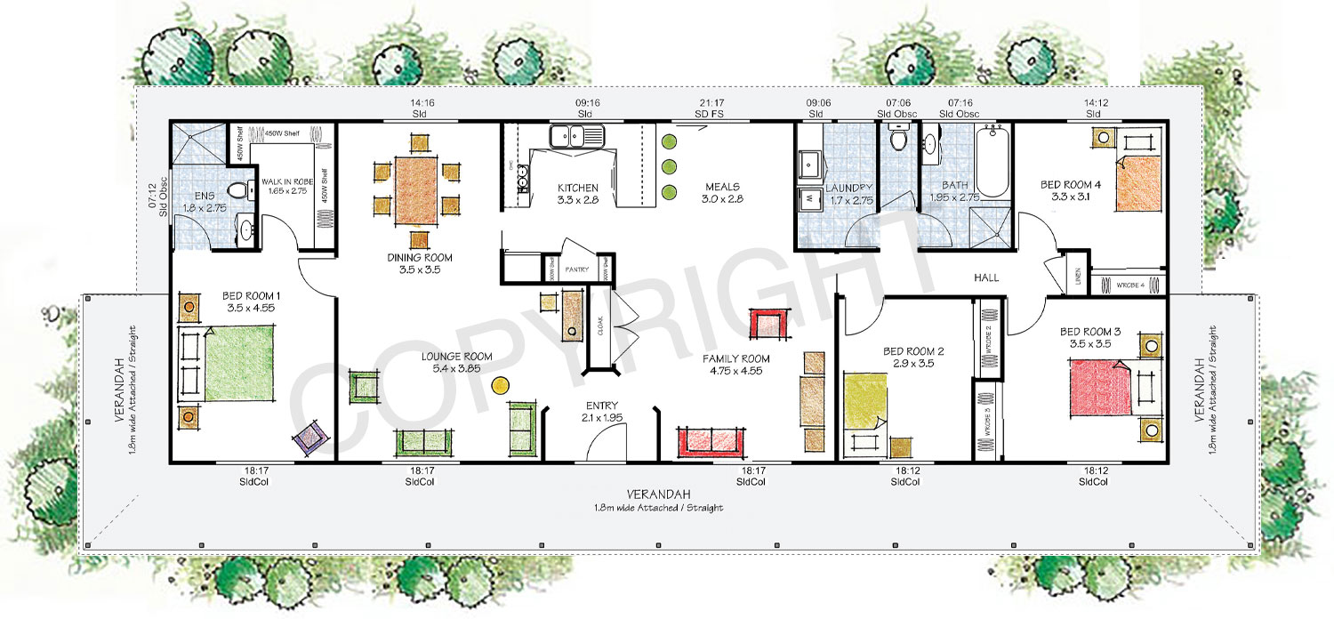 The Tasman floor plan