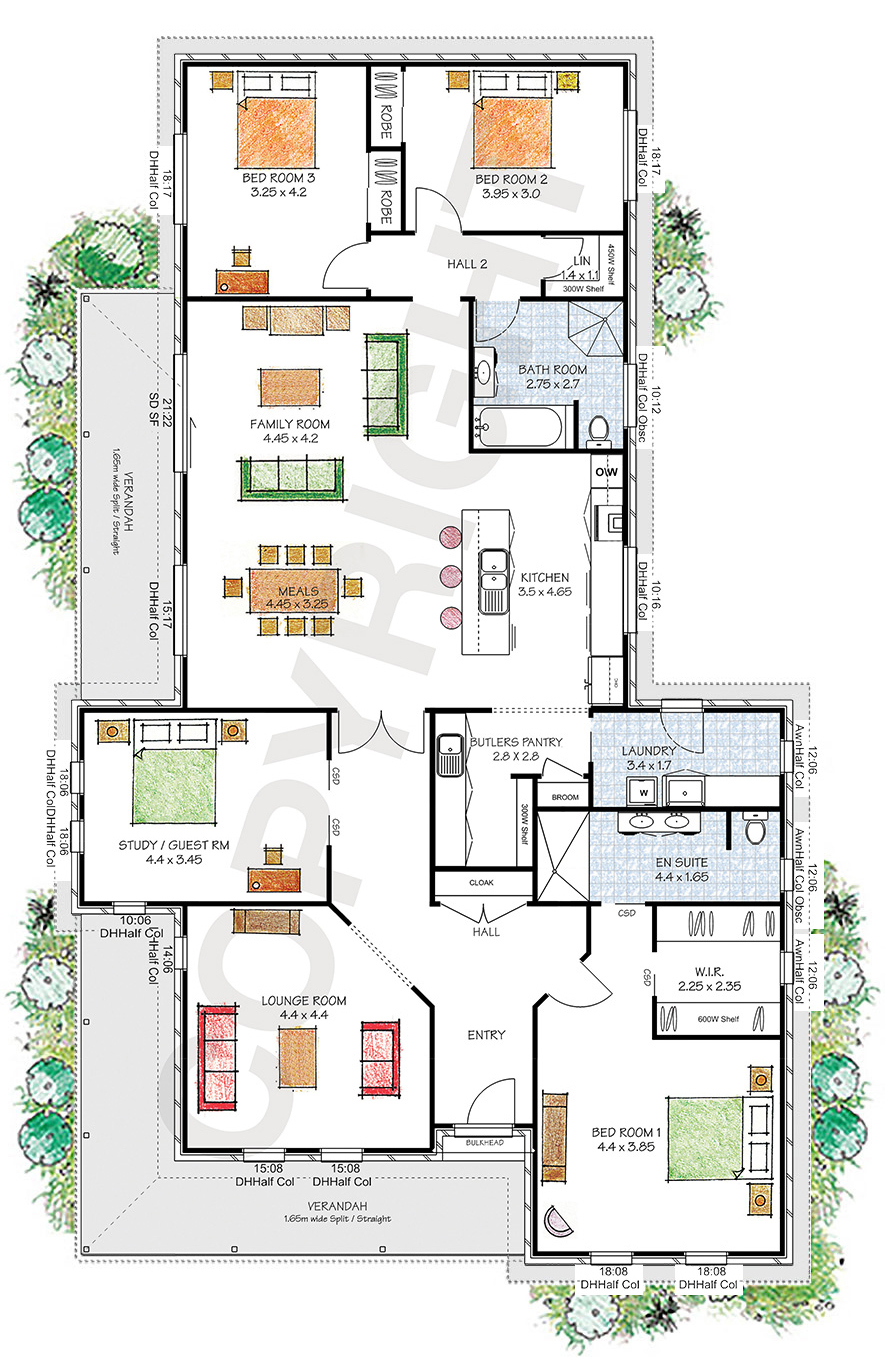 The Windsor floor plan