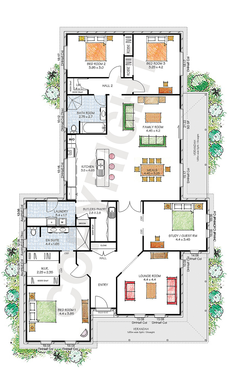 The Windsor floor plan