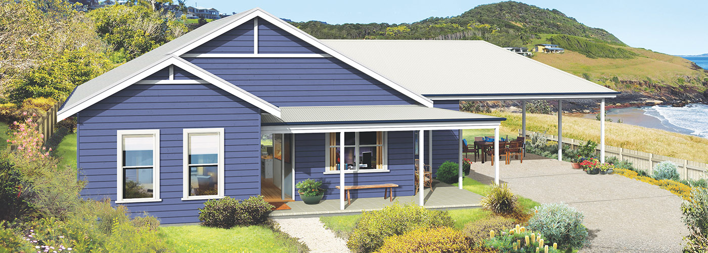 Contemporary kit home design, the Paal Yarra